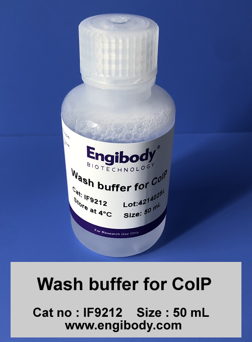 Wash buffer for CoIP